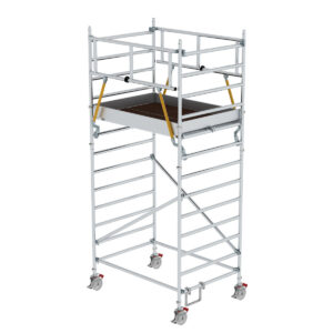 Günzburger Steigtechnik Rollgerüst SG 1,35 x 1,80 m mit Doppel-Plattform Plattformhöhe 3,07 m