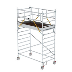 Günzburger Steigtechnik Rollgerüst SG 1,35 x 2,45 m mit Doppel-Plattform Plattformhöhe 3,07 m