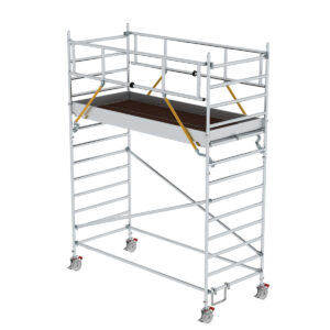 Günzburger Steigtechnik Rollgerüst SG 1,35 x 3,0 m mit Doppel-Plattform Plattformhöhe 3,07 m