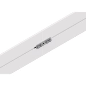 Hymer Linearverbinder für Fußleisten, Edelstahl/Alu