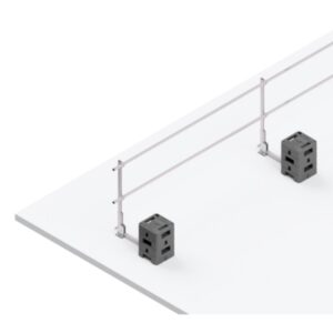 Hymer HYGHTS Geländersystem, Flex, EN 13374 A mit kurzem Ausleger, 60 Laufmeter