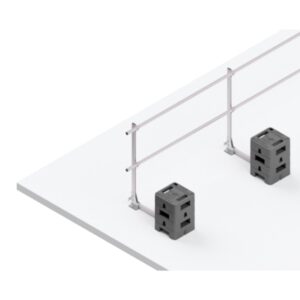 Hymer HYGHTS Geländersystem, Standard, ISO 14122-3 & NF E85-015 mit kurzem Ausleger, 30 Laufmeter