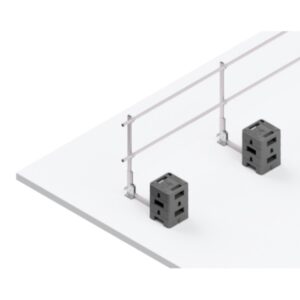 Hymer HYGHTS Geländersystem, Flex, ISO 14122-3 & NF E85-015 mit kurzem Ausleger, 15 Laufmeter