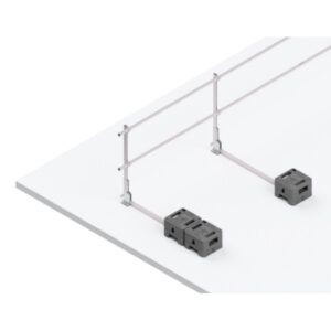 Hymer HYGHTS Geländersystem, Flex, ISO 14122-3 & NF E85-015 mit langem Ausleger, 3 Laufmeter