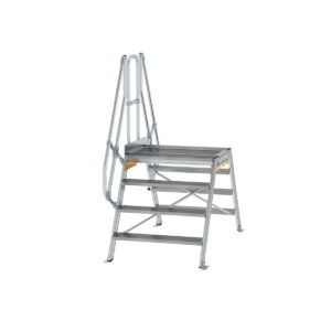 Günzburger Steigtechnik Überstieg 60° Stufenbreite 1000 mm 4 Stufen