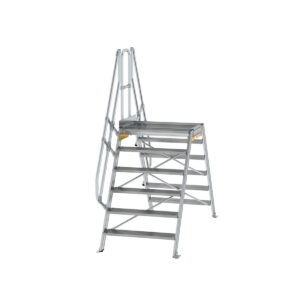 Günzburger Steigtechnik Überstieg 60° Stufenbreite 1000 mm 6 Stufen