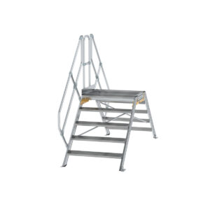 Günzburger Steigtechnik Überstieg 45° Stufenbreite 1000 mm 5 Stufen