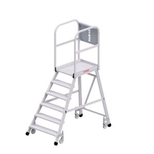 Hymer Podesttreppe fahrbar, einseitig begehbar 6 Stufen