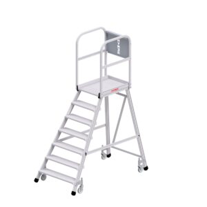 Hymer Podesttreppe fahrbar, einseitig begehbar 7 Stufen