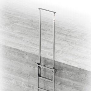 Hailo Professional Zweiholm-Einstiegshilfe LW 400 1.4571