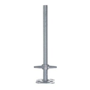 ASC Group Stahlspindel mit Fußpl. 1000mm mit Kunststoffhülse und Stütze