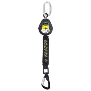 FUNCKE Höhensicherungsgerät HSG Typ HX-GB Lift (für Hubarbeitsbühnen / Gurtband) Länge: 1 8 m