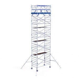 ASC Group IND Fahrgerüst breit, 1,35x2,50 m Carbonplattformen, Arbeitshöhe 10,20 m