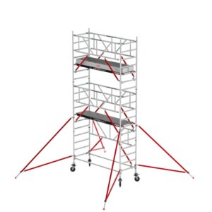 Altrex RS TOWER 51 Plus -S - Aluminium Fahrgerüst 0.90 x 2.45  Fiber-Deck®-Plattformen, Arbeitshöhe bis 6,2 m