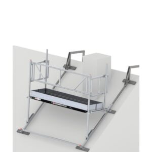 Altrex Kamingerüst - Dachgerüst, 0.75 x 3.05 m Einzel, mit Fiber-Deck® Plattform
