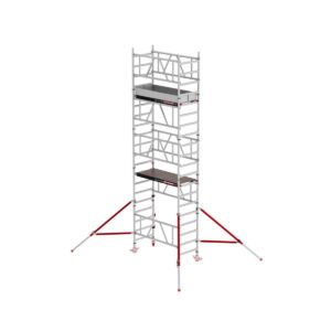 Altrex MiTower PLUS - 0.75 x 1.72 m Holz-Plattform, Arbeitshöhe bis 6,2 m