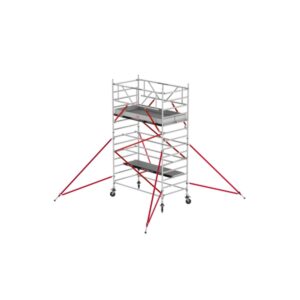 Altrex RS TOWER 52 fahrgerüst breit, 1.35x1.85 m Holz Plattformen, Arbeitshöhe bis 5,2m