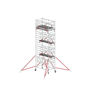Altrex RS TOWER 52-S(Safe-Quick®) fahrgerüst breit, 1.35x1.85 m Holz-Plattformen, Arbeitshöhe bis 8,2m