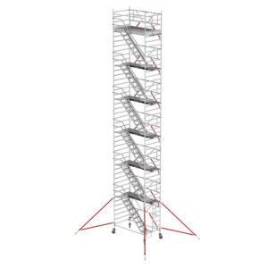 Altrex RS TOWER 53 Treppengerüst - 1.35 x 2.45 m Fiber-Deck®-Plattform, Arbeitshöhe bis 14,2m