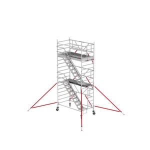 Altrex RS TOWER 53 Treppengerüst - 1.35 x 2.45 m Fiber-Deck®-Plattform, Arbeitshöhe bis 6,2m