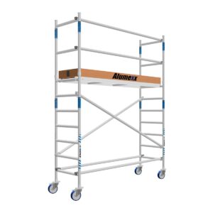 Alumexx ALX Basic Line Rollgerüst 75x190 Arbeitshöhe 4,2 m