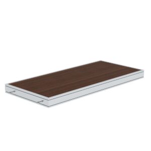 Günzburger Steigtechnik Plattform Holz-Siebdruck Plattformlänge 1860 mm