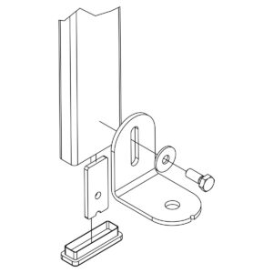 Hailo Professional Leiterfußhalter universal Edelstahl 1.4301