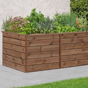 Hochbeet ALMA XL 206x103x80cm, braun