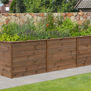 Hochbeet ALMA XXL 305x103x80cm, braun