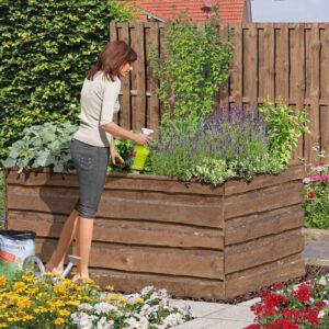 Hochbeet NATURA XL 94x184x82cmL, braun