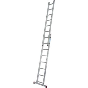 Krause CORDA Schiebe- und AnlegeLeiter 032119 2x8 Sprossen