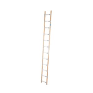 Krause Dachleiter Aluminium-Holz 12 Sprossen