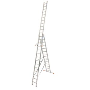 Krause MONTO Sprossen-MehrzweckLeiter - Tribilo 3x14 Sprossen