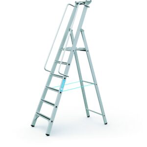 ZARGES Meistertritt S - Plattformleiter 6 Stufen