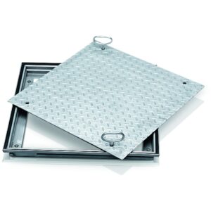 ZARGES Schachtabdeckung Aluminium 1000x1000 mm