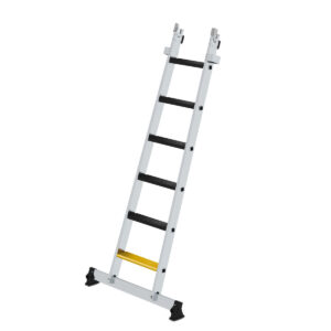 Das richtige Gewächshaus - problemlos und komfortabel 5 Günzburger Steigtechnik Stufen-Glasreinigerleiter Unterteil nivello-Traverse & clip-step R13 6 Stufen