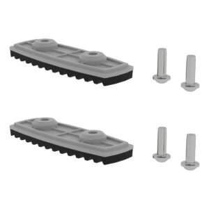 Das richtige Gewächshaus - problemlos und komfortabel 11 Günzburger Steigtechnik nivello®-Fußplatte Standard für Holmhöhe 85/98 mm