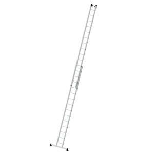 Das richtige Gewächshaus - problemlos und komfortabel 5 Günzburger Steigtechnik Sprossen-Schiebeleiter 2-teilig mit nivello®-Traverse 2x14 Sprossen