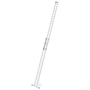 Günzburger Steigtechnik Sprossen-Seilzugleiter 2-teilig mit Standard-Traverse 2x19 Sprossen