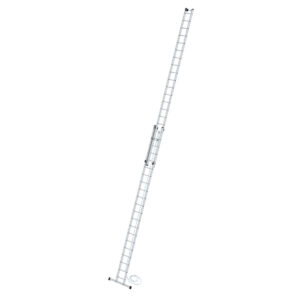 Günzburger Steigtechnik Sprossen-Seilzugleiter 2-teilig mit Standard-Traverse 2x21 Sprossen