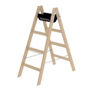 Das richtige Gewächshaus - problemlos und komfortabel 12 Günzburger Steigtechnik Sprossen-Stehleiter Holz 2x4 Sprossen