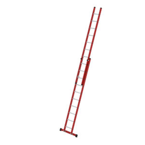 Das richtige Gewächshaus - problemlos und komfortabel 1 Günzburger Steigtechnik Sprossen-Schiebeleiter 2-teilig GFK/Alu mit Traverse 2x10 Sprossen