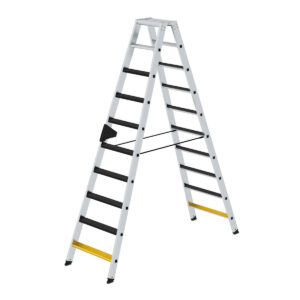 Das richtige Gewächshaus - problemlos und komfortabel 5 Günzburger Steigtechnik Stufen-Stehleiter beidseitig begehbar mit clip-step R13 2x10 Stufen