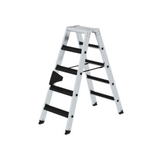 Das richtige Gewächshaus - problemlos und komfortabel 9 Günzburger Steigtechnik Stufen-Stehleiter beidseitig begehbar mit clip-step relax 2x5 Stufen