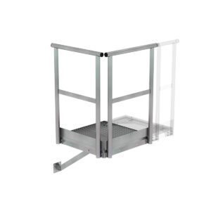 Das richtige Gewächshaus - problemlos und komfortabel 10 Günzburger Steigtechnik Grundpodest 800 x 800 mm