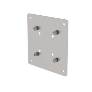 Das richtige Gewächshaus - problemlos und komfortabel 7 Günzburger Steigtechnik Adapterplatte Edelstahl 100 x 100 mm, 150 x 150 mm