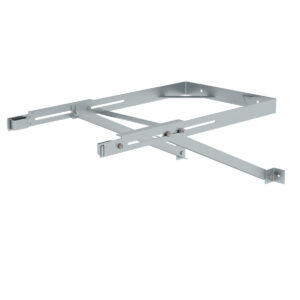 Das richtige Gewächshaus - problemlos und komfortabel 2 Günzburger Steigtechnik Wandhalter U-Bügel, verstellbar 750-950mm, Stahl verzinkt