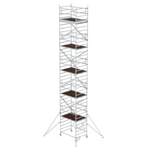 Das richtige Gewächshaus - problemlos und komfortabel 2 Günzburger Steigtechnik Klappgerüst 1,35 x 1,80 m mit Ausleger Plattformhöhe 9,92 m