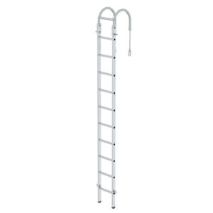 Günzburger Steigtechnik Sprossen-Mast-Hängeleiter 3,26m 10 Sprossen