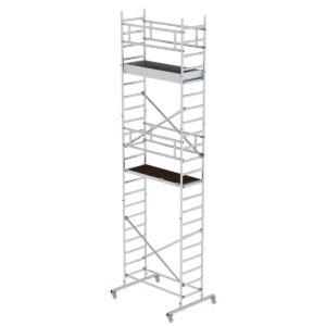 Das richtige Gewächshaus - problemlos und komfortabel 8 Günzburger Steigtechnik ML Standard-Rollgerüst 0,75 x 1,80 m Plattformhöhe 5,20 m